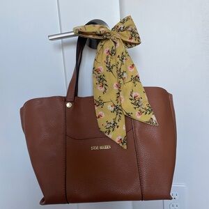 Steve Madden Brown Vegan Leather Purse